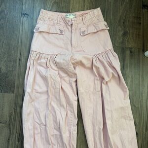 We The Free Blush Buttoned Pants